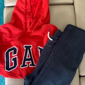 Gap and Old Navy sweats, kids M